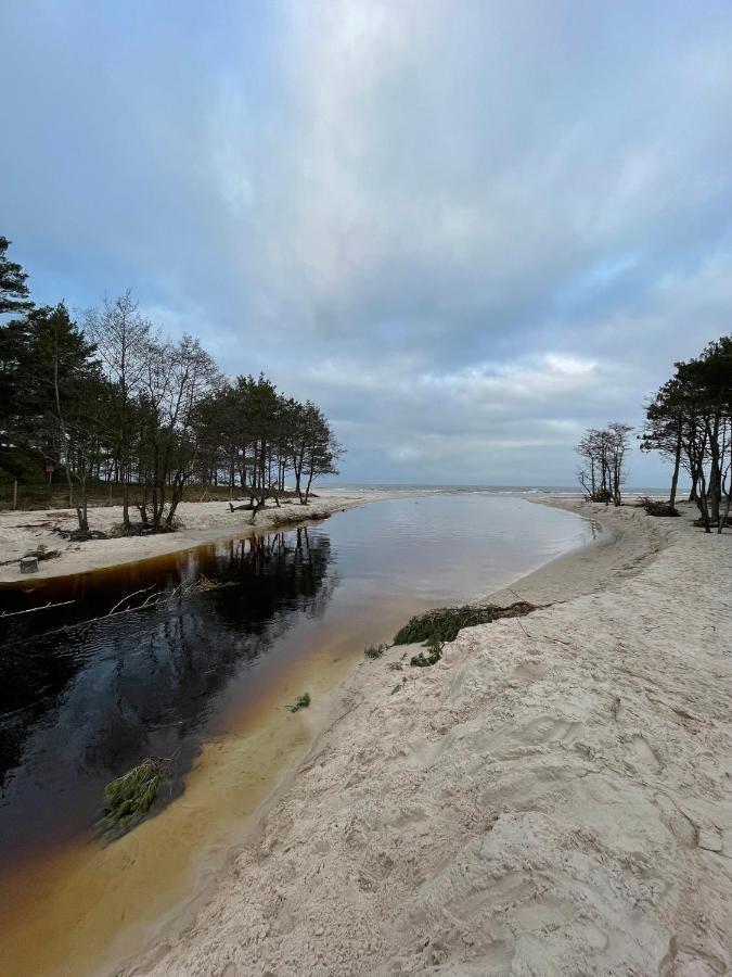Wygodny Eko Domek Kolo Nadmorskiego Parku Krajobrazowego Karwienskie Bloto Drugie Buitenkant foto